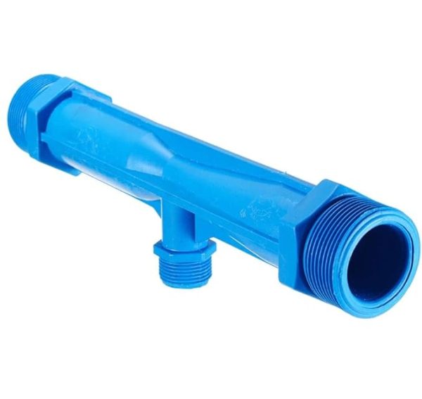 Plastic Venturi With Suction Assembly Rubber 20 mm, Size: 1", Fittings for 2 inch main pipe