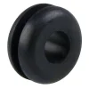 Rubber Grommet, Durable Black Color Material For Long Life, Various Sizes